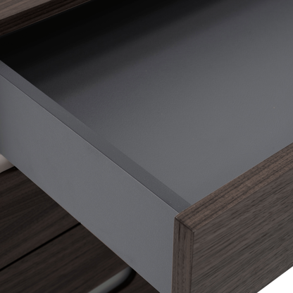 Ciro 8-Drawer Dresser - Burnt Oak