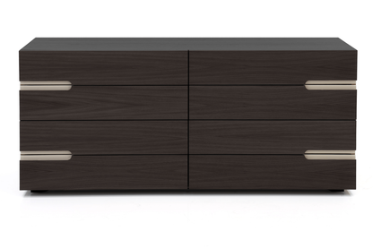 Ciro 8-Drawer Dresser - Burnt Oak