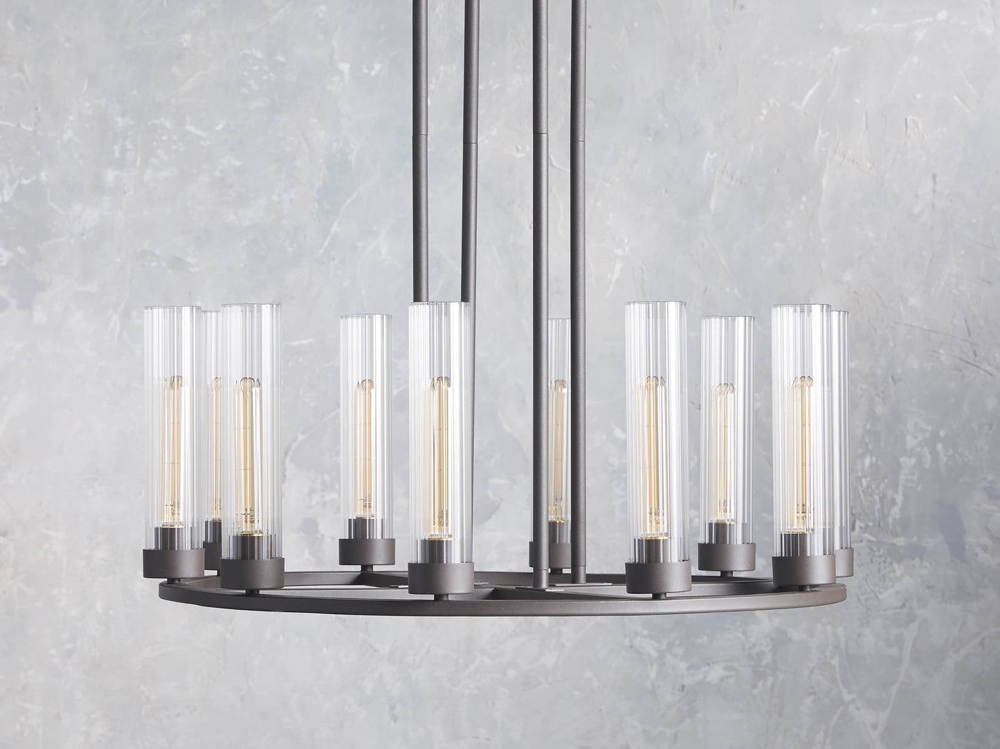Andreas 10-Light Round Chandelier