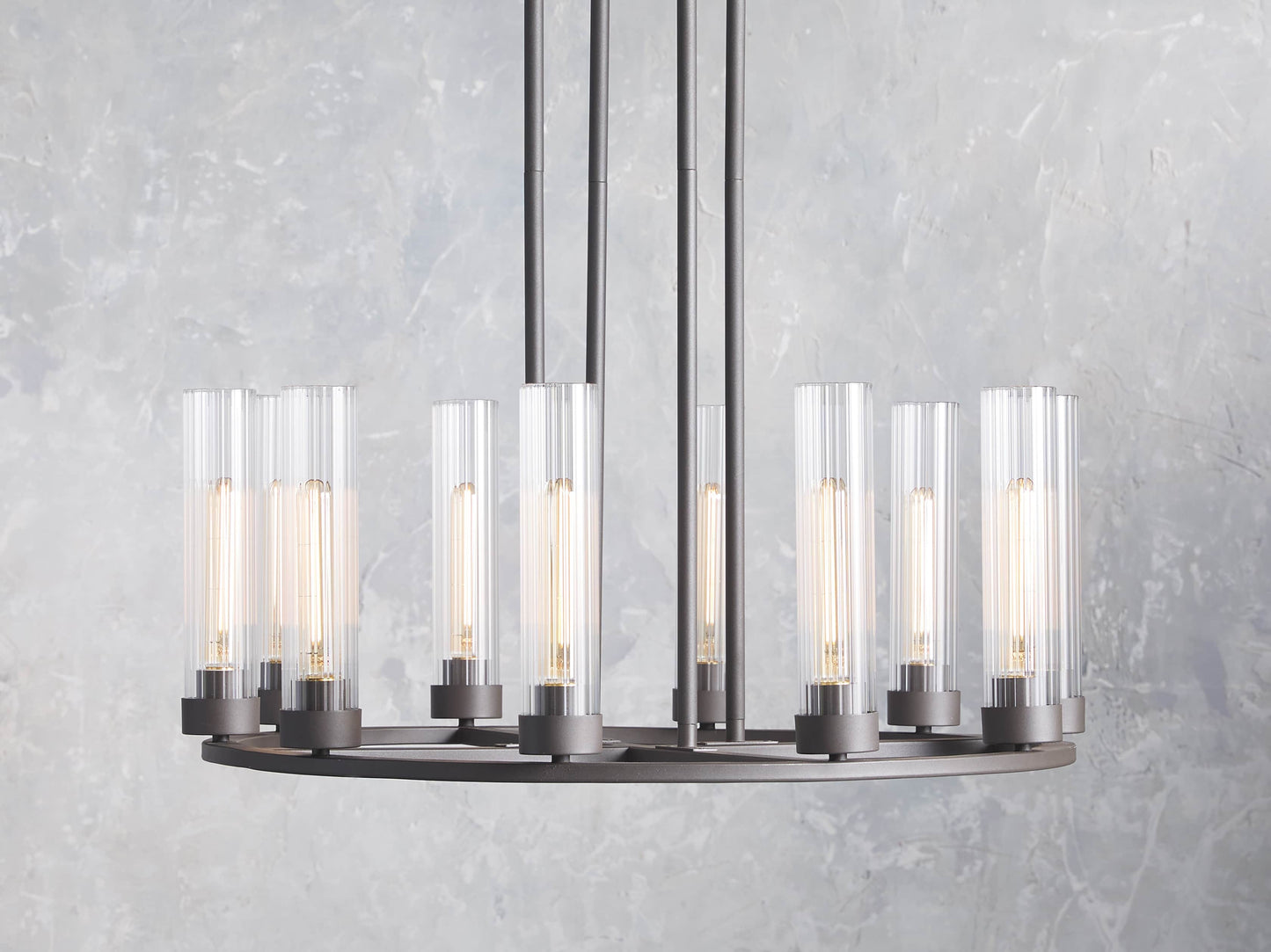 Andreas 10-Light Round Chandelier