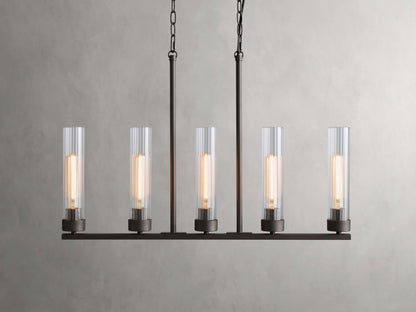 Andreas 5-Light Linear Chandelier
