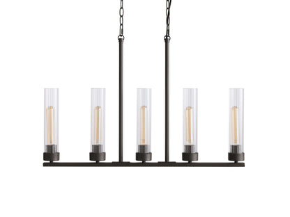 Andreas 5-Light Linear Chandelier