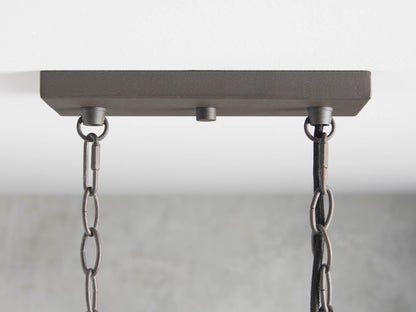 Andreas 5-Light Linear Chandelier