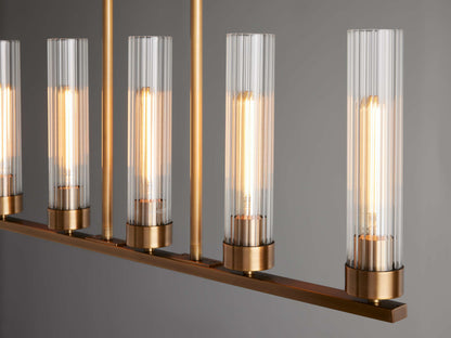 Andreas 5-Light Linear Chandelier