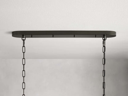 Ghiaccio Oval Chandelier