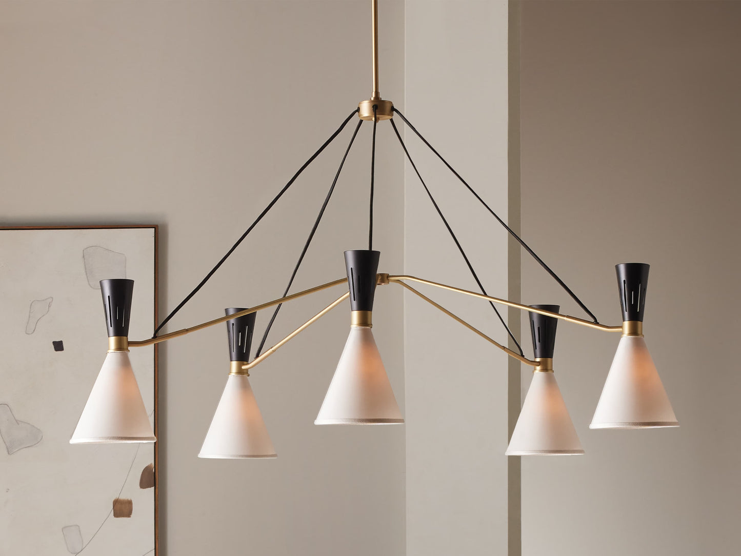 Ramsey Round Chandelier