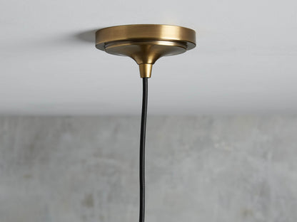 Recycled Metal Fan Pendant