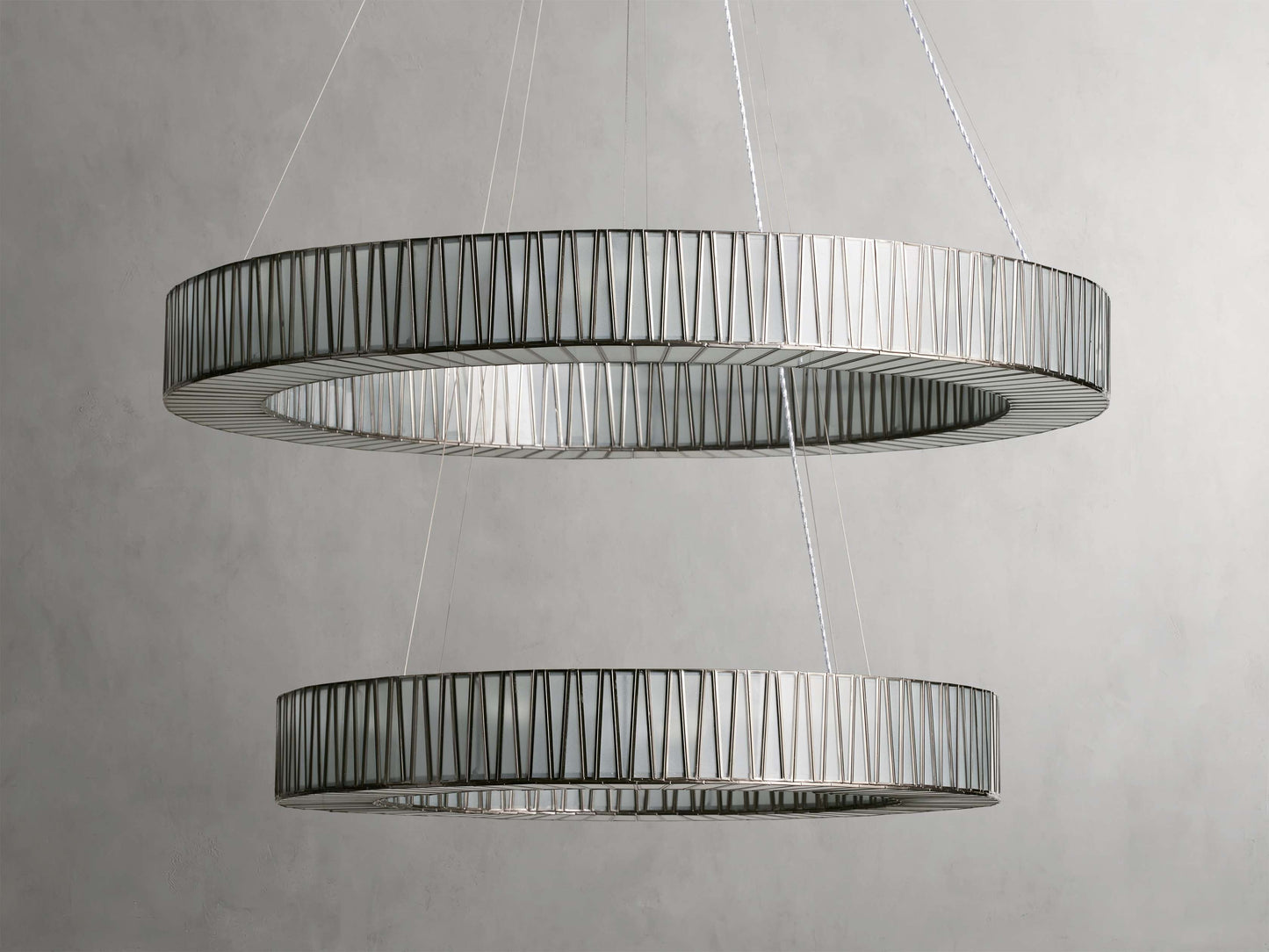 Jeunet 2-Tier Round Chandelier