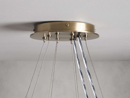 Jeunet 2-Tier Round Chandelier