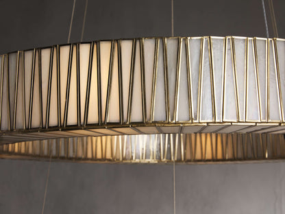 Jeunet 2-Tier Round Chandelier