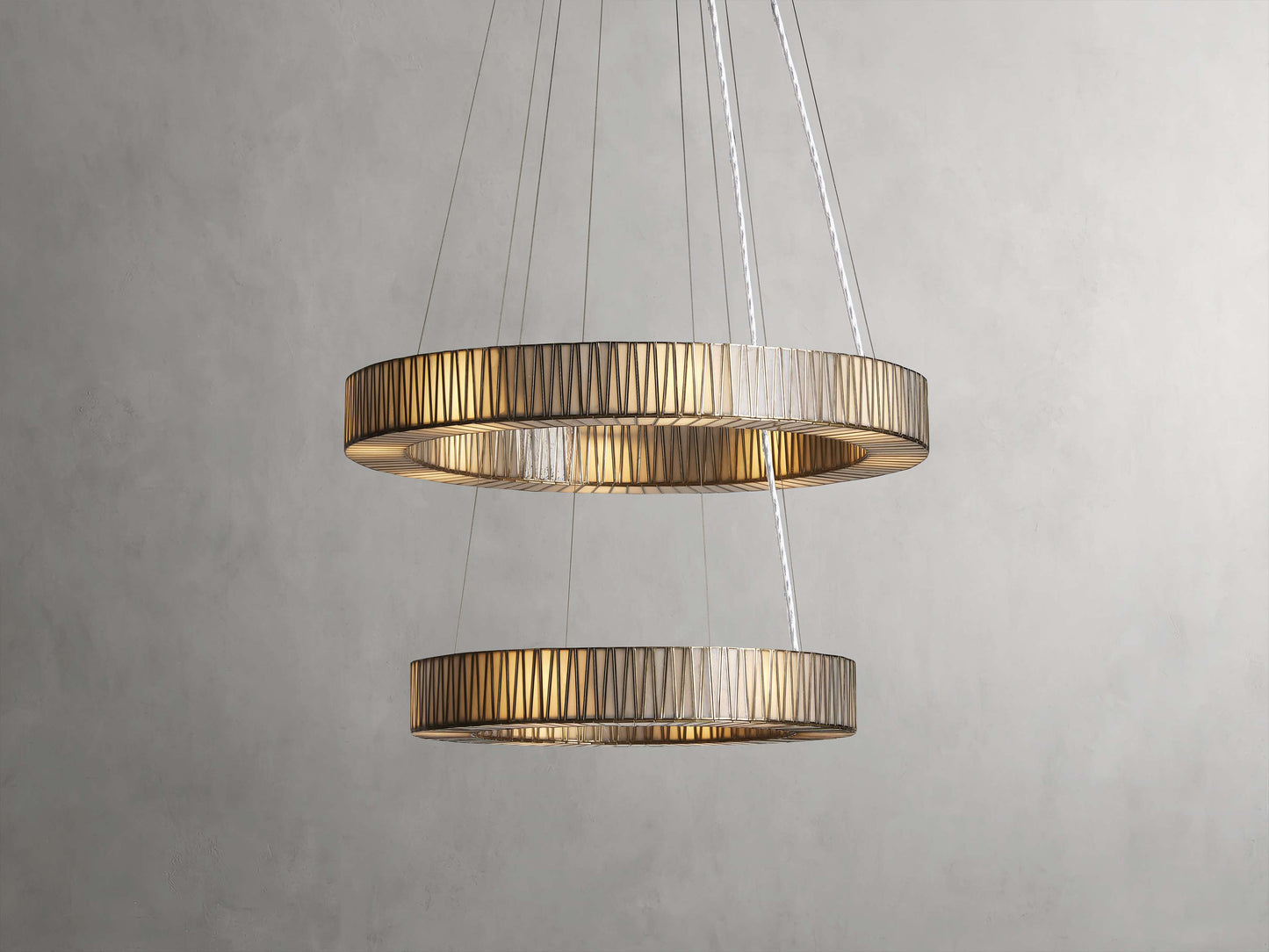 Jeunet 2-Tier Round Chandelier