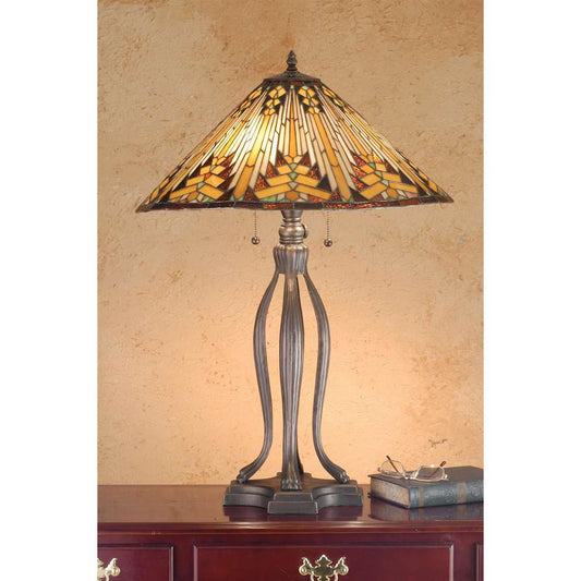 Stained Glass / Tiffany Table Lamp from the Mission Collection