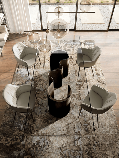 Papel Glass Dining Table - 94.5 In