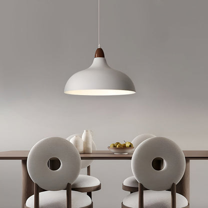 Round E27 12W White Nordic Pendant Light Hanging Lamp Chandelier