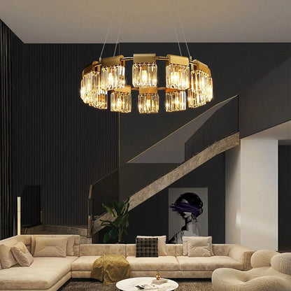 Gio Collection Crystal Modern Chandelier