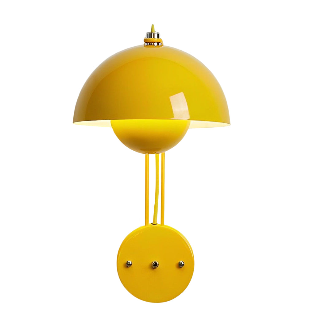 Creative Circular Three Step Dimming Nordic Round Wall Sconce Wall Lamp