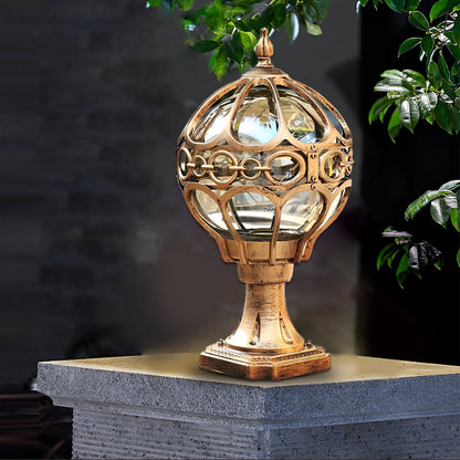 Creative Round Ball Waterproof LED European-style Fence Post Lights