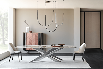 Lancer Keramik Dining Table - 118 In