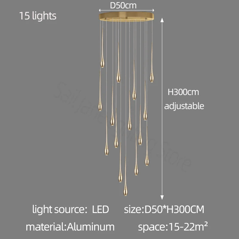 Ariano Multi Pendant Light Fixture
