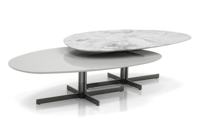 Atom Cocktail Table - Grey Marble