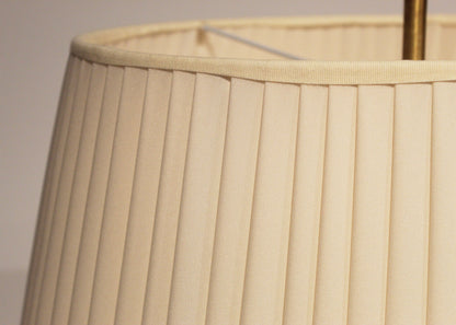 Maitland Smith Aged Brass Table Lamp with Crystal Insert MS20