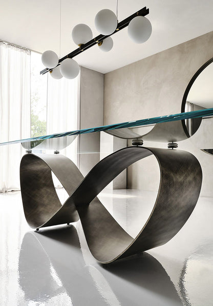Butterfly Dining Table - 118 In/Shaped