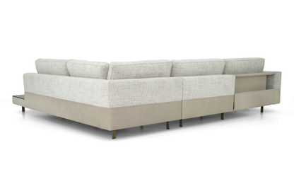 Vincent Sectional w/ Bookrack