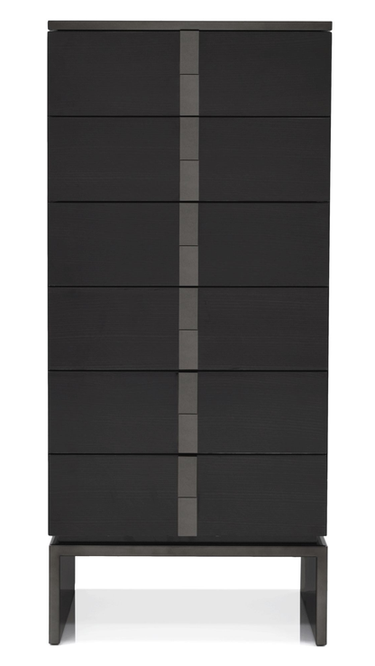 Black & More Tall Drawer Chest