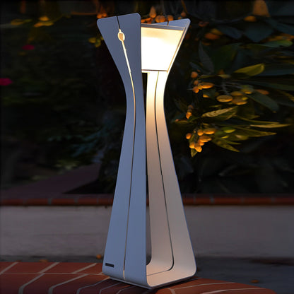Waterproof Stainless Steel LED Modern Solar Pathway Lights Outdoor Lamp