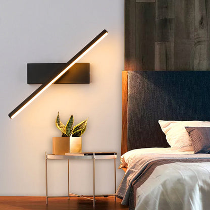 330° Rotatable Creative Strip LED Modern Wall Lamp Wall Sconce Lighting
