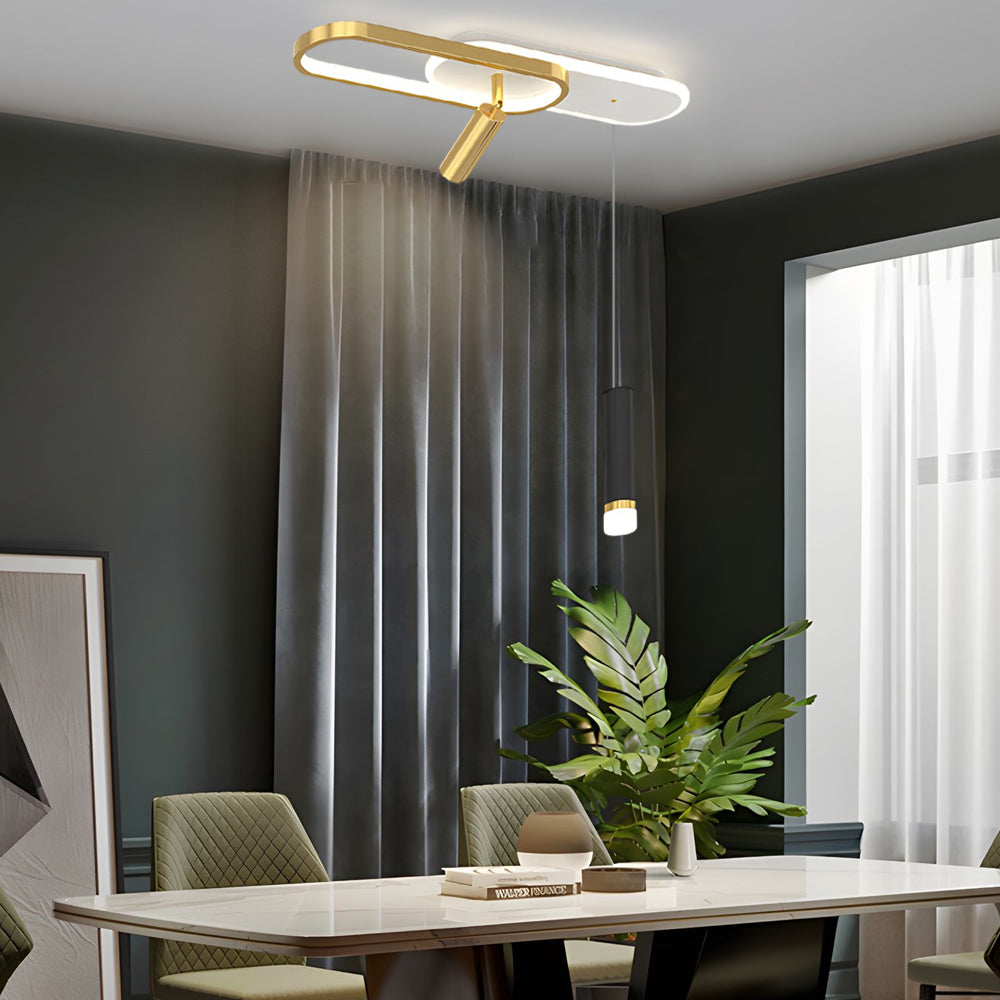 Long Strip 3 Step Dimming Modern Ceiling Lights Spotlights Hanging Lights