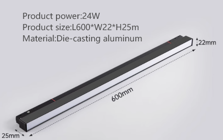 Mini Recessed Invisible LED Strip Lights