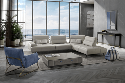 Smart Sectional - Light Grey