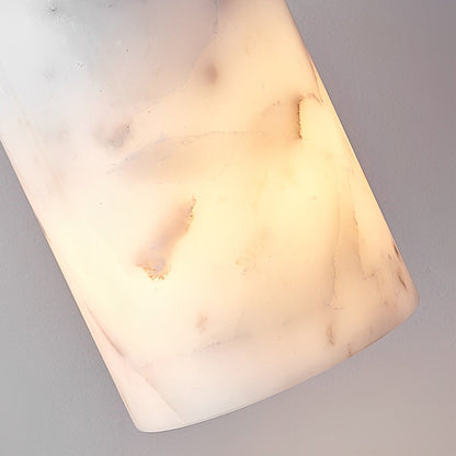 Minimalist Cylindrical Marmoreal 3 Step Dimming Nordic Pendant Lights