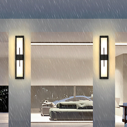 [Clearance Sale] Creative Rectangular LED Waterproof Black Modern Outdoor Wall Lamp