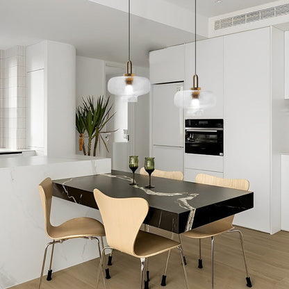 Creative Glass Jar Minimalist Luxury Post-Modern Pendant Lights Chandelier