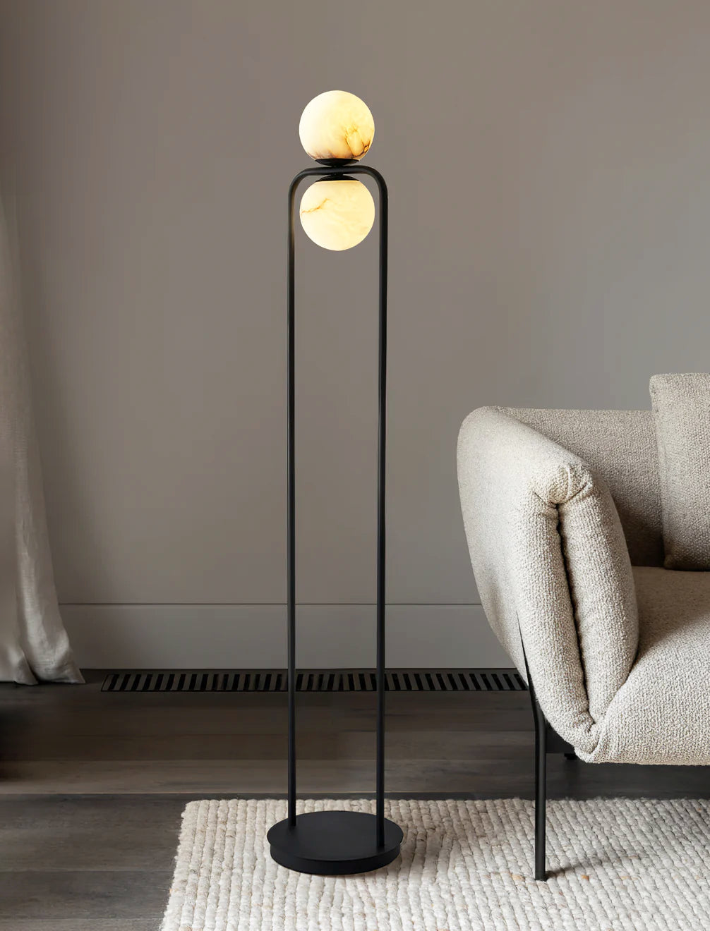 Alabaster Tribeca Free-standing Lamp Floor Lamp