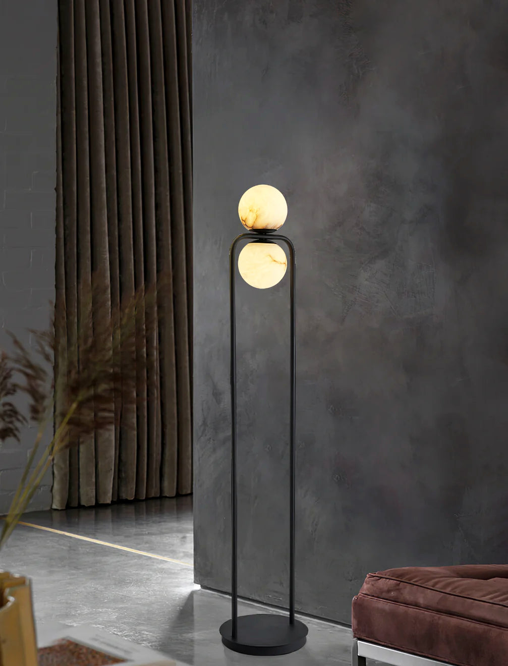 Alabaster Tribeca Free-standing Lamp Floor Lamp