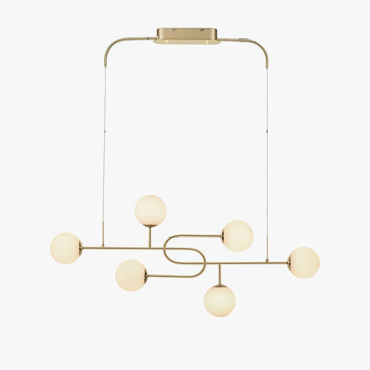 Arc Globe Escalante Gasolier Chandelier