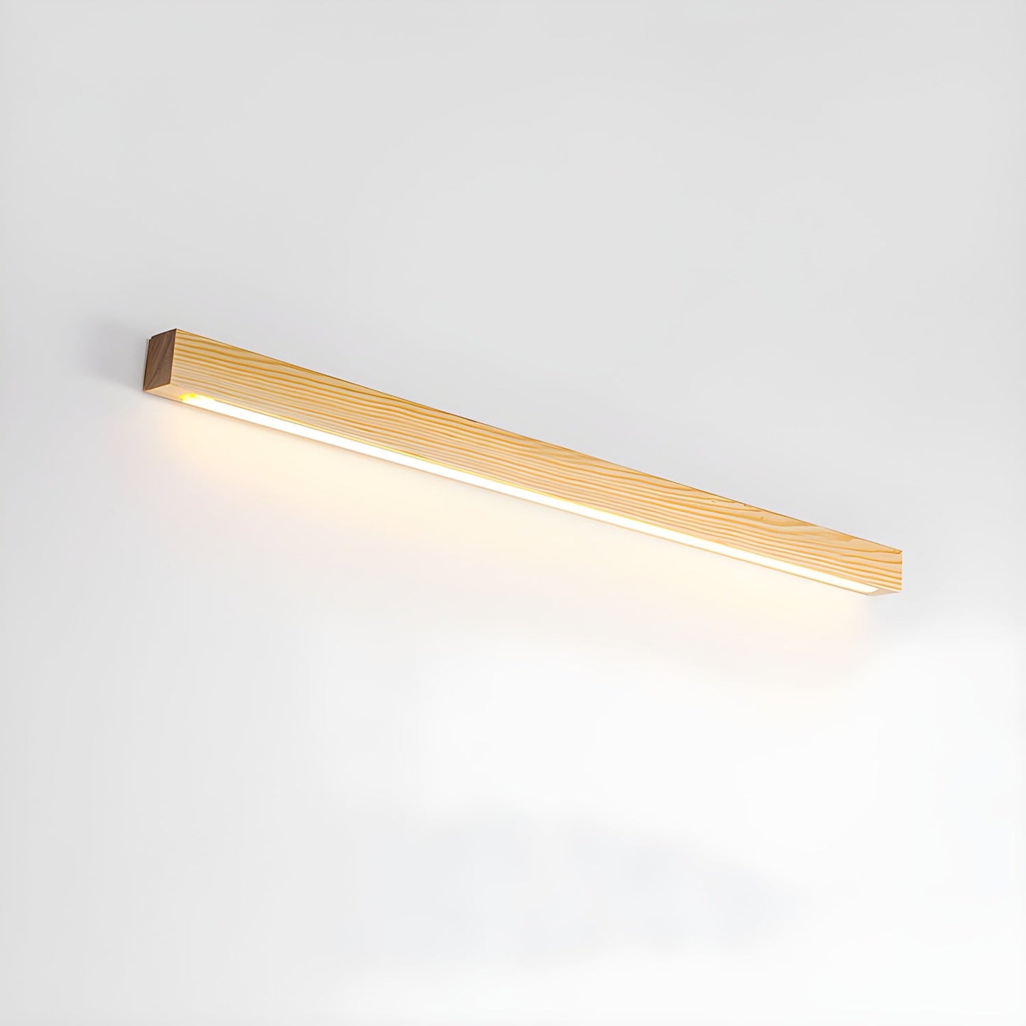 Arlo Linear Wood Lamp bracket Wall Light