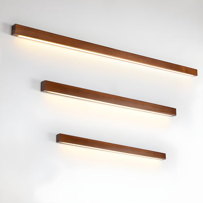 Arlo Linear Wood Lamp bracket Wall Light
