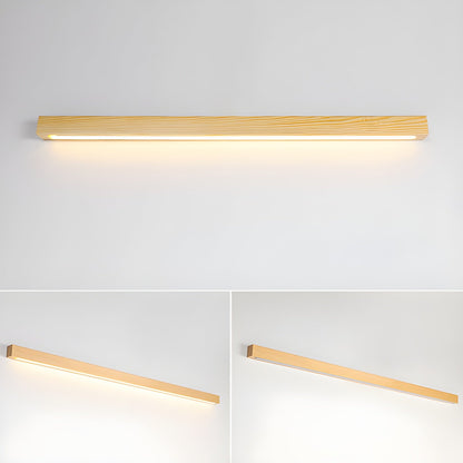 Arlo Linear Wood Lamp bracket Wall Light