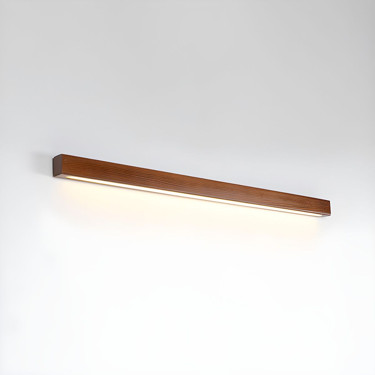 Arlo Linear Wood Lamp bracket Wall Light
