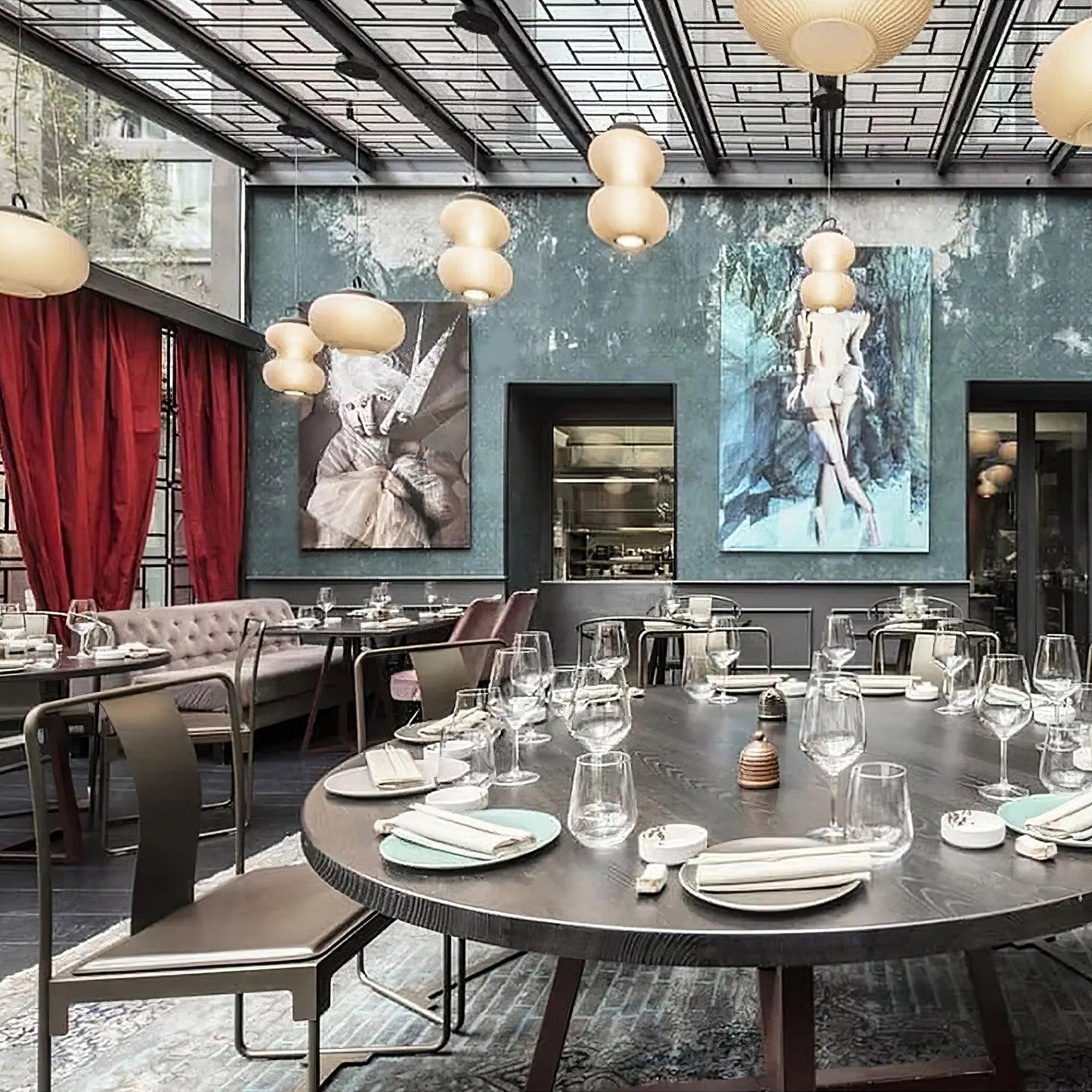 Artistic Gourd Hanging light Pendant Light