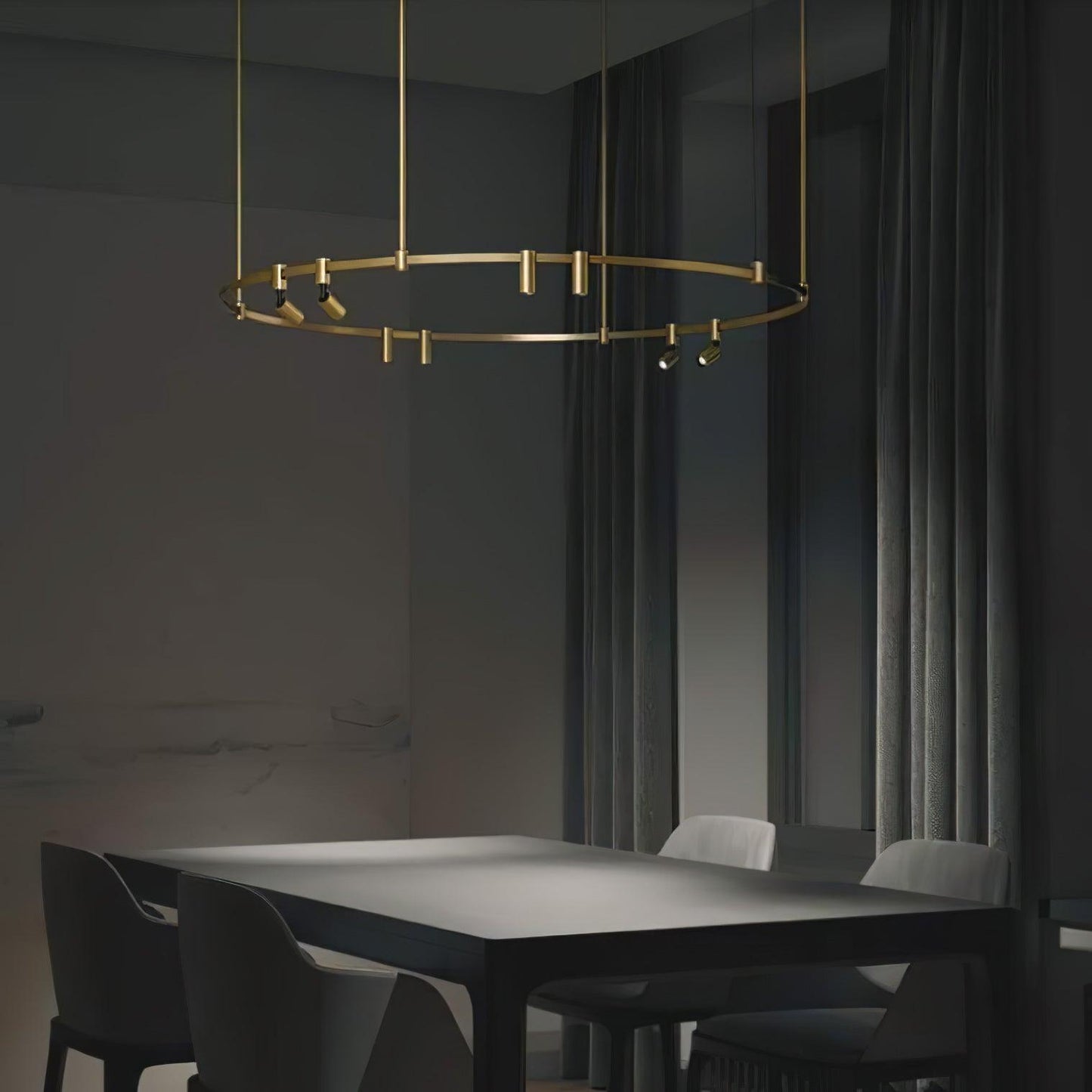 Auroom Round Ceiling fixture Chandelier