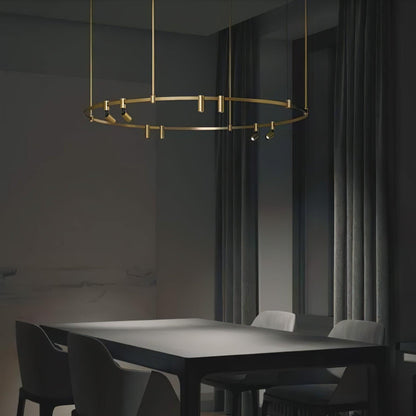 Auroom Round Ceiling fixture Chandelier