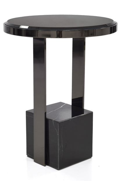 Black & More Accent Table