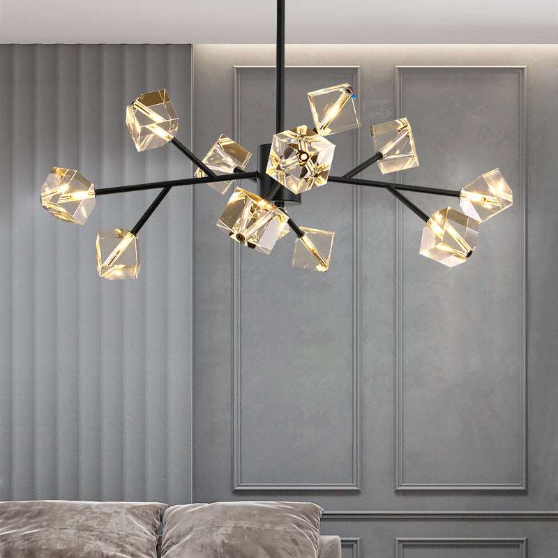 Diamante Crystal Ceiling Light Fixture