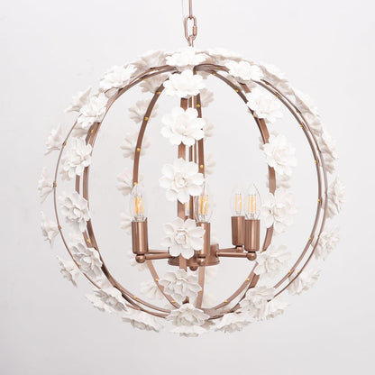 Bianca Floral Orb Ceiling fixture Chandelier