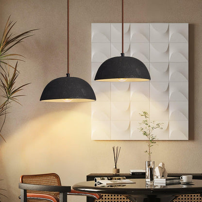 Black Arch Ceramic Ceiling light fitting Pendant Lamp
